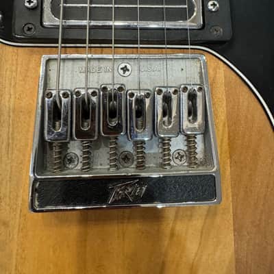 Peavey T-60 Electric Guitar – Natural Finish – USA Made – Original Case image 3