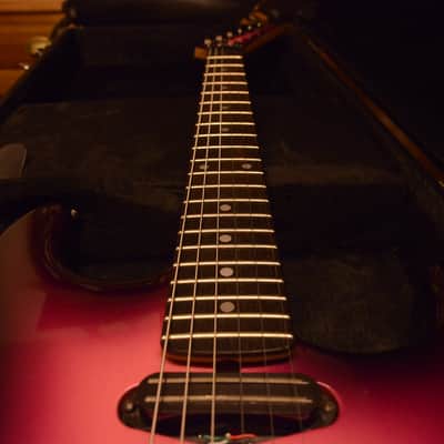 Kramer Japan Purple Burst ESP Custom Shop Original Floyd Rose George Lynch Banana Hockey Headstock image 7