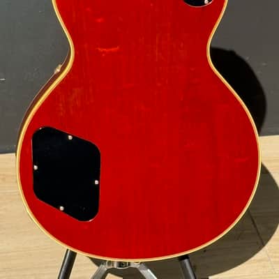 Gibson Les Paul Custom R7 '57 Reissue 2003 - stunning 23 year old Faded Cherry Red All Mahogany by the Custom Shop. image 4
