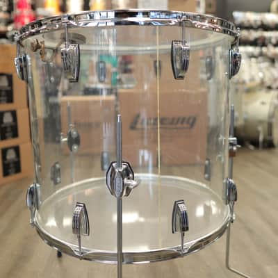 1970s Ludwig Vistalite 20" Floor Tom (Clear) image 7