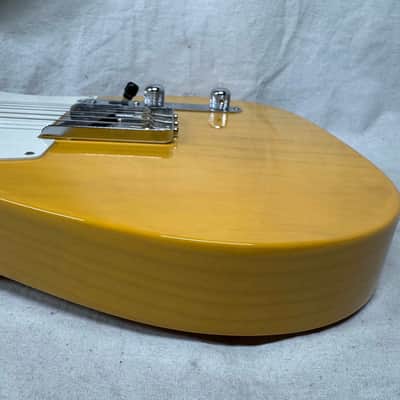 Fender USA Custom Shop Guitar Center 1952 Telecaster NOS Guitar with COA + Case 2024 - Butterscotch Blonde / Maple neck image 21