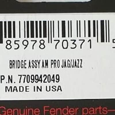 Fender® American Pro Jaguar-Jazzmaster Bridge~9.5" Radius~2 1/16 Spacing~USA~New image 5