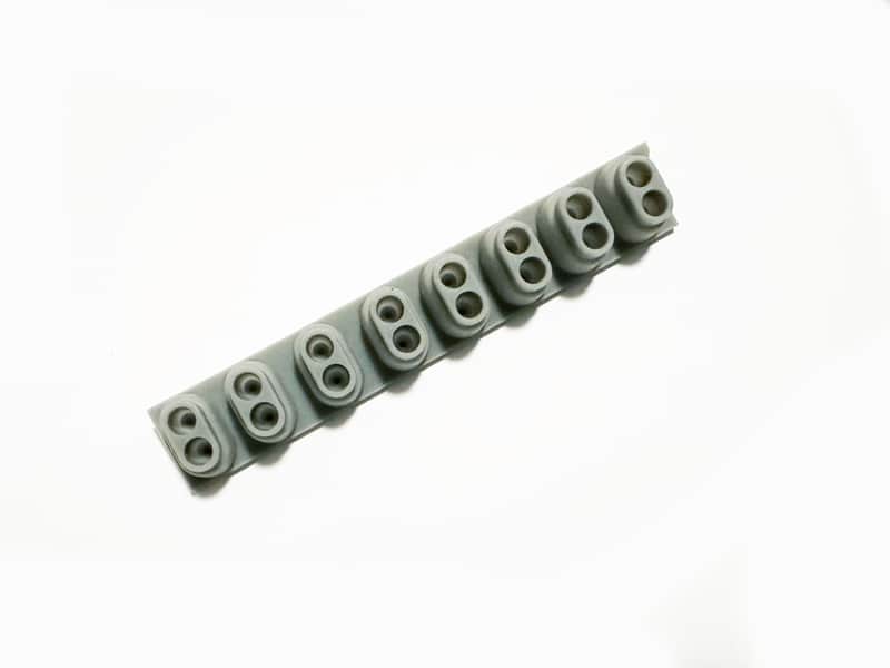 YAMAHA 8-Note Rubber Contact Strip for DGX-305, PSR-EW410, PSR-EW425, PSR-GX76.., image 1