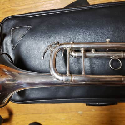 Yamaha Xeno II 8335SII Silver Trumpet W/ Double Case--Just Serviced, Nice! imagen 3