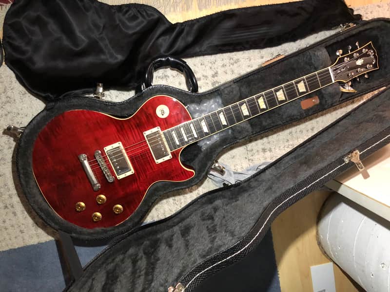 Gibson Les Paul Standard Limited Custom Color Edition Ebony fretboard 50s Neck Profile 2005 - 2006 - Black Cherry image 1