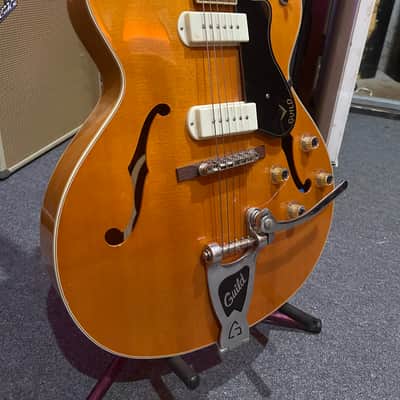 Guild Newark St. Collection X-175B Manhattan with Bigsby - Blonde image 4