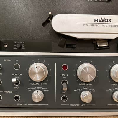Revox B77 4-Track Reel to reel tape recorder - Dark gray image 5