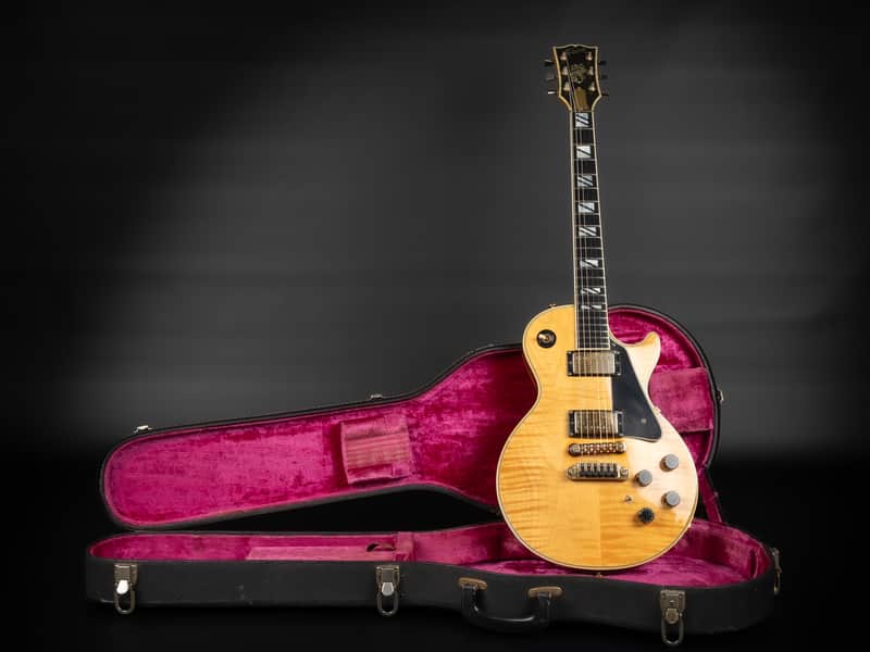 1978 Gibson Les Paul Custom 25 / 50 Anniversary - Natural | Vintage USA Kalamazoo Vintage USA Limited Edition 1,112 of 3,500 Flame Maple Top and Neck Ebony Fretboard Coil Split | OHSC image 1
