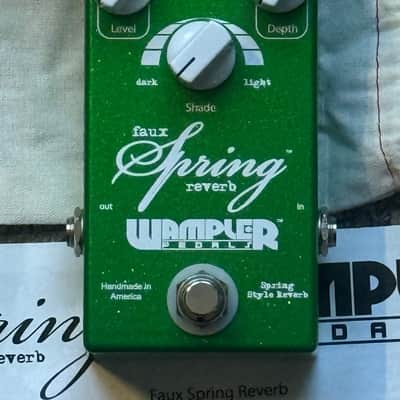 Wampler Faux Spring Reverb, wie NEU, ca. 1 Betriebsstunde der perfekte analoge Federhall Ton klingt wesentlich „fetter“ als der Mini Bild 1