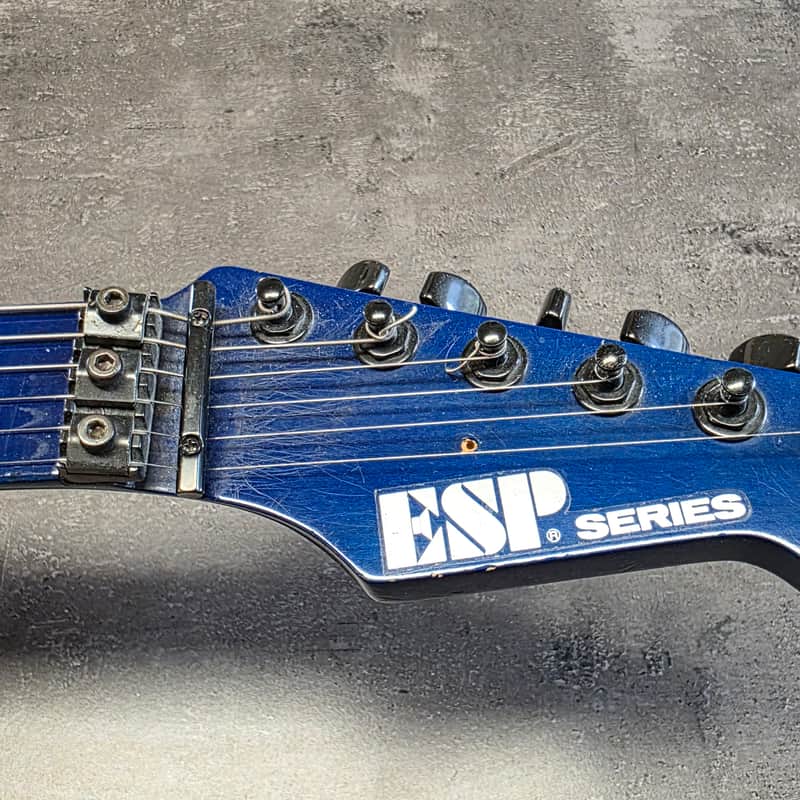 1983-1984 ESP Mirage Deluxe 600 Series Blue