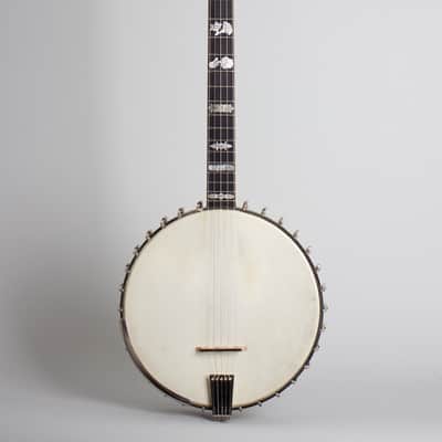 Vega  Tu-Ba-Phone #9 5 String Banjo (1923), ser. #67614, original black hard shell case. image 1