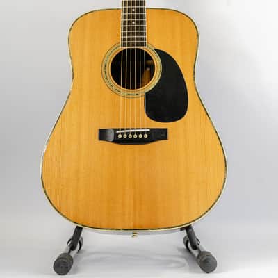 Mid-80's Aria W-25 Folk & Western Dreadnought Acoustic Guitar w/ HSC image 1