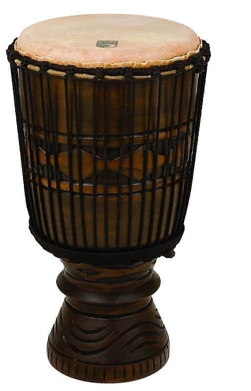 Toca 12" Hand-Carved Bougarabou Drum (TBD-12AM) image 1