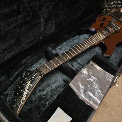 RARE Jackson Dinky Pro Reverse Purple DK2 Japan MIJ German Floyd Rose Professional Guitar OHSC image 3