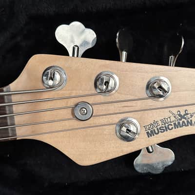 Ernie Ball Music Man Stingray 5 H 2009 - Translucent Teal image 3