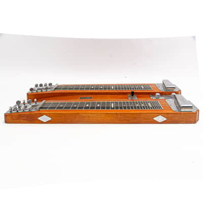 Vintage 1950s Fender Dual 8 Lap Steel – Natural/Walnut – Fullerton, California image 4