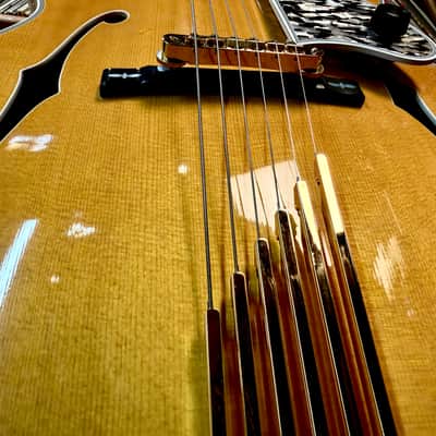 1995 Gibson laGrand Master Model • Blonde • Flamed Maple image 7
