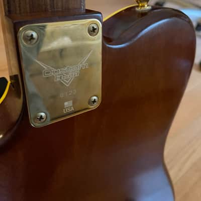Telecaster with Fender Telecaster Staggered Tuning Machines - Birdseye Maple Telecaster 2000's - gloss image 9