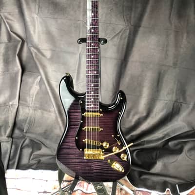 Stratocaster Master Build Custom Shop Yuriy Shishkov  New Old Stock Purple Trans - #1 of 1 image 6