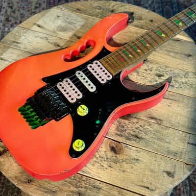 Ibanez JEM777SK 1988 - Shocking Pink image 11