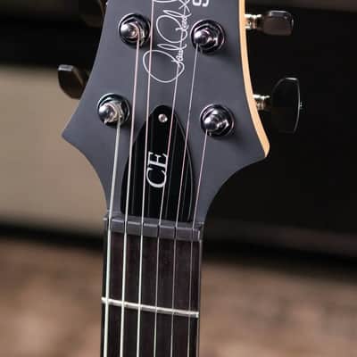 PRS SE CE 24 Standard Stoptail Electric Guitar - Metallic Gold Satin with Gig Bag image 5