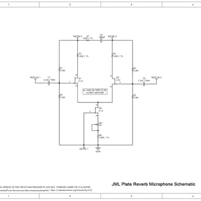 JML Stereo Plate Reverb Unit - Designed and Built In The USA 2024 image 7