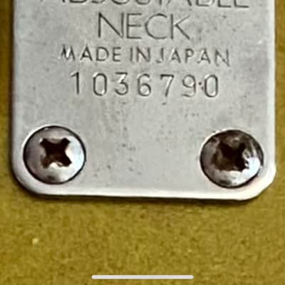 Custom strat japan vintage"vintage japan parts" image 11
