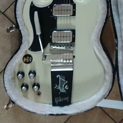 Gibson SG STANDARD POLARIS WHITE LEFT HANDED 2012-2013 image 1