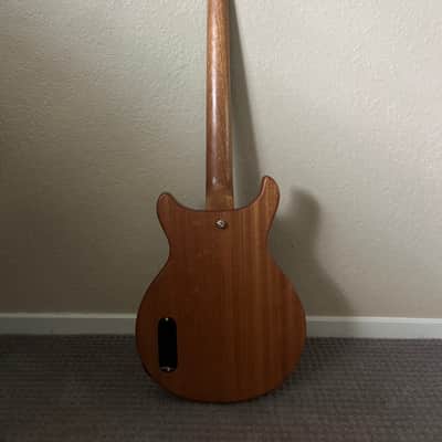 Mahogany Double Cut DC LP Junior Jr. - Gibson Pickup and Grover Tuners image 2
