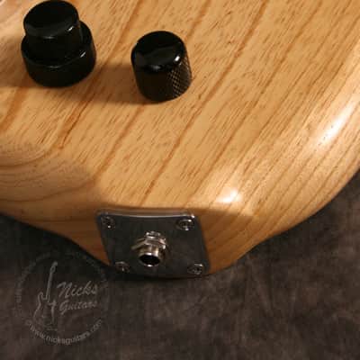 Rick Turner Electroline 4 string Bass 2005 Natural image 10