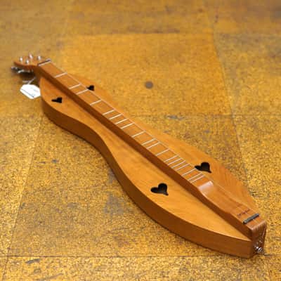 McSpadden 4FHCC 4-String Flathead Hourglass Dulcimer Cherry w/Padded Gig Bag image 4