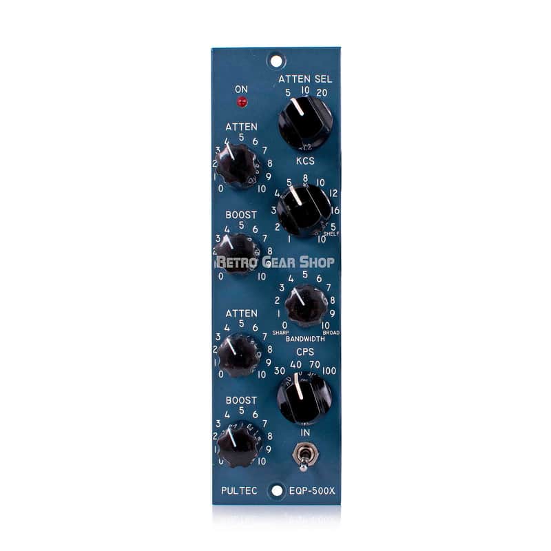 Pultec EQP-500X Program Equalizer EQ 500 Series Open-Box Mint image 1
