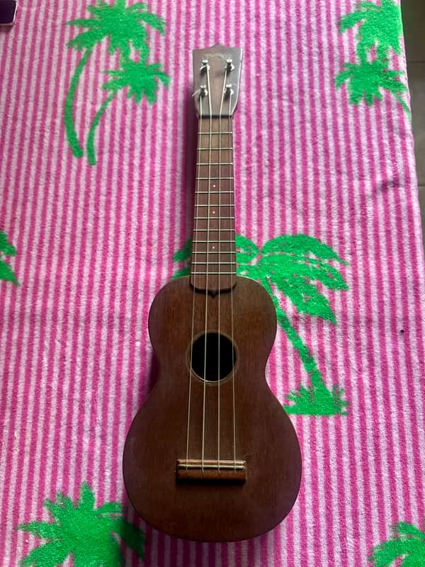 1930 Martin S0 Soprano Ukulele, Natural Mahogany image 1