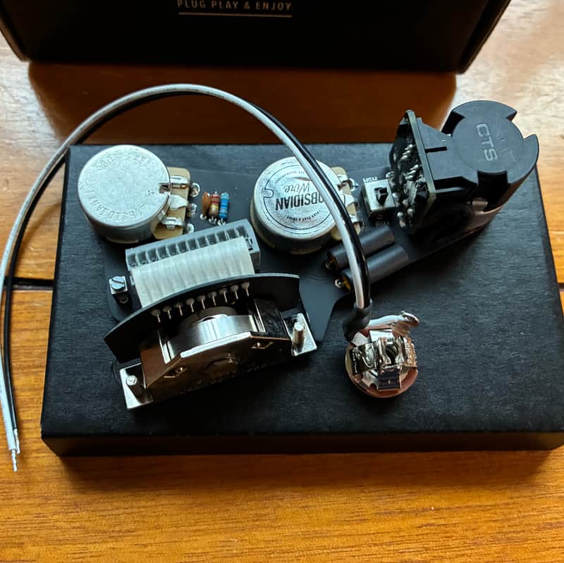 Obsidian Custom 7-Way / Gilmour Mod For Strat® Gen 2 2026 image 1