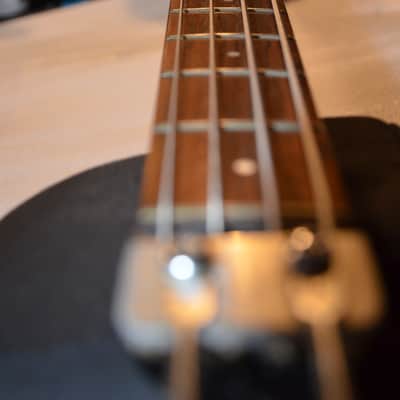 Hondo Steinberger-style ALIEN Headless Bass NOW 100€ reduced WEEKEND PRICE! Was 599€! rare model * real vintage made in South Korea in the 1980s * 24 frets/very good! * very rare with German Schaller 3-D bridge+original Grover tuners*perfect travel bass image 14