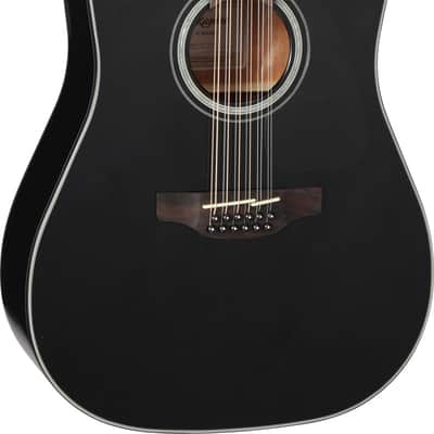 TAKAMINE GD30CE12 BLK Dreadnought 12-string Elektro-Akustik-Gitarre black image 2