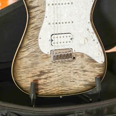 SUHR Standard Plus HSS Trans Charcoal Burst Roasted MN image 13