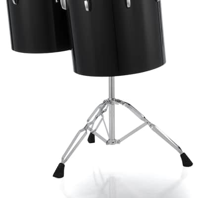 Pearl 14+16 Concert Gabon Mahogany Single Head Tom Set W/Bt3 & 7/8" Receiver & T-895 Stand image 3