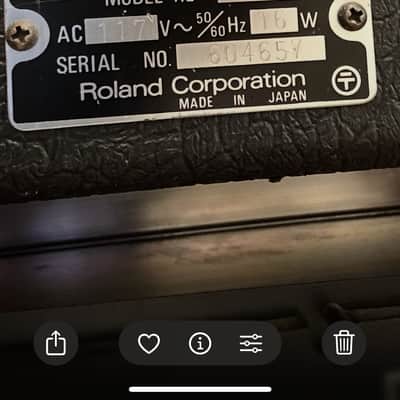 Roland RE-101 Space Echo 1978 - 1979 - Black image 3