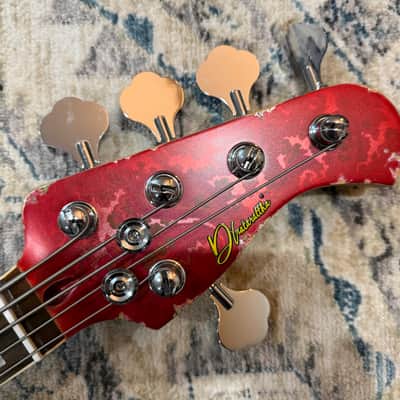 Dhatarattha DEB5 Jazz Bass 5 string - PAISLEY RELIC image 4