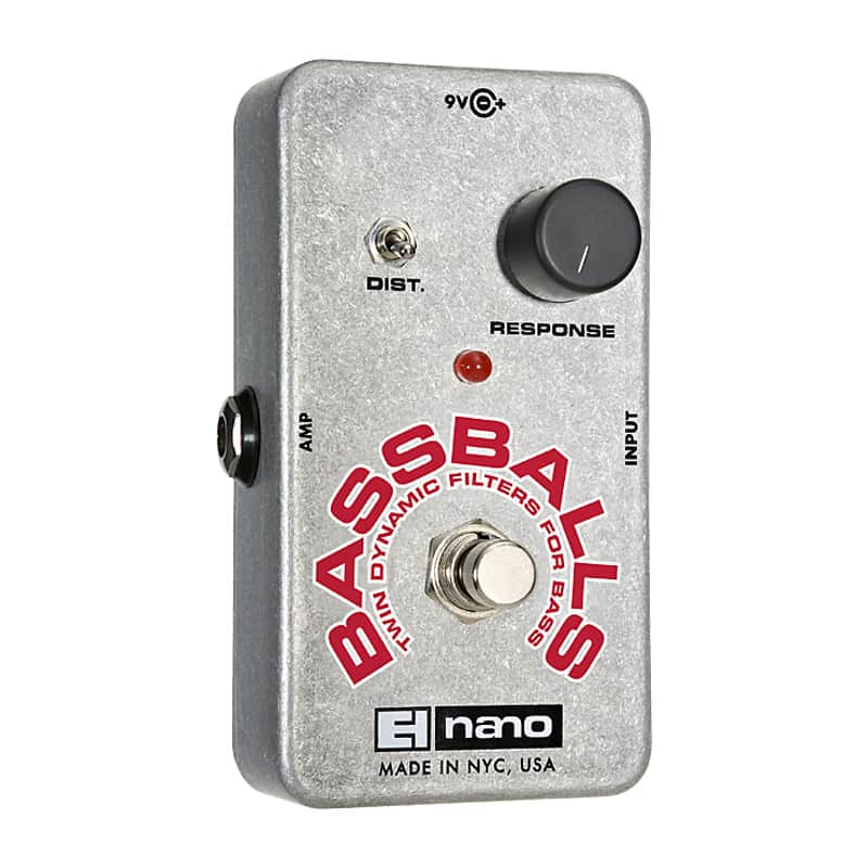 Electro-Harmonix BassBalls Twin Dynamic Envelope Filter Pedal image 1