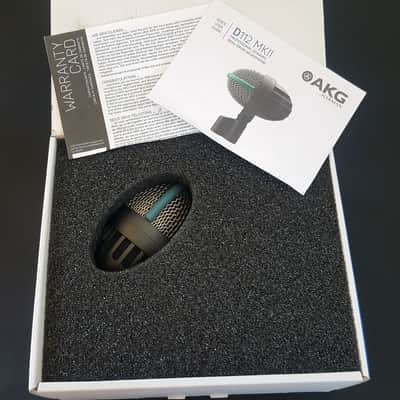 AKG D112 MKII Cardioid Dynamic Bass Drum Microphone 2010s - Gray image 11