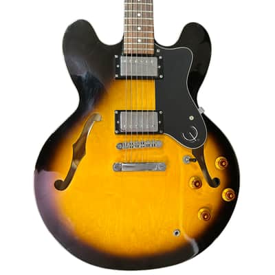Epiphone Dot Semi-Hollow Electric Guitar - in Vintage Sunburst (Pre-owned) image 1