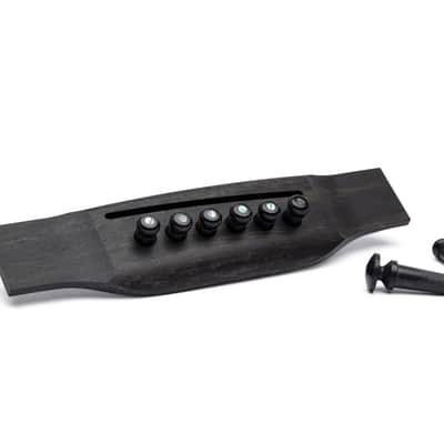 Martin Pearl Inlaid Ebony Bridge and End Pins image 2