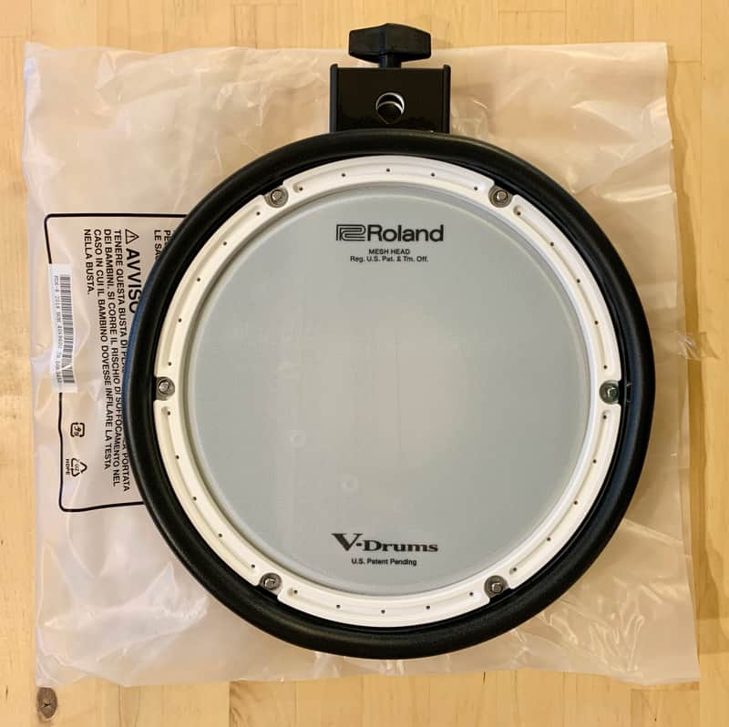 NEW Roland PDX-8 8 inch Dual Zone Mesh Drum Pad Trigger-Black V-Drums TD-1 TD-1 image 1
