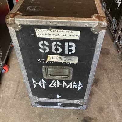 Def Leppard Flight Case, "S6B" For 1 Marshall 4x12 Cabinet 1990s (DL #5058) image 4