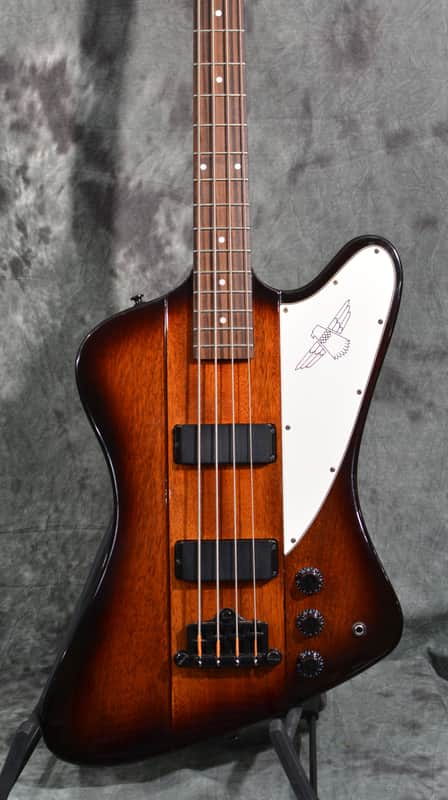 Epiphone Thunderbird IV 4 string Bass Vintage Sunburst w Deluxe Factory Hardshell Case image 1