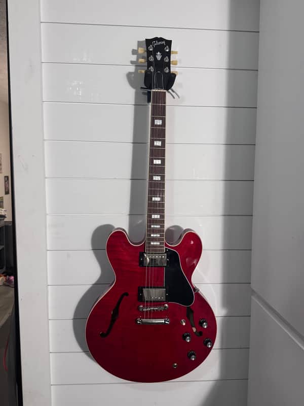 Gibson ES-335 Block 2020 - 2026 - Figured Sixties Cherry image 1
