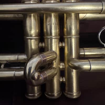 Olds Ambassador (1954) Bb Trumpet SN 109153(100% new clear lacquered brass) image 10