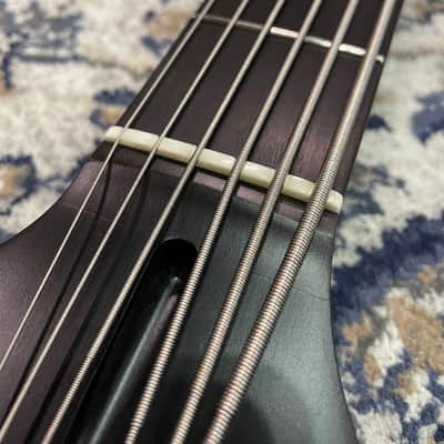 Miura Guitars U.S.A. MB-R 6st Cocopolo Top / Ash Body / Ebony Fingerboard  6 strings Hi-end Bass guitar image 6